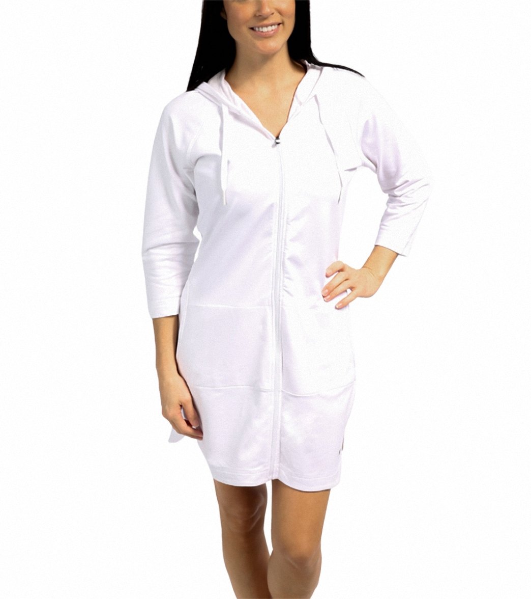 speedo cover up hoodie dress