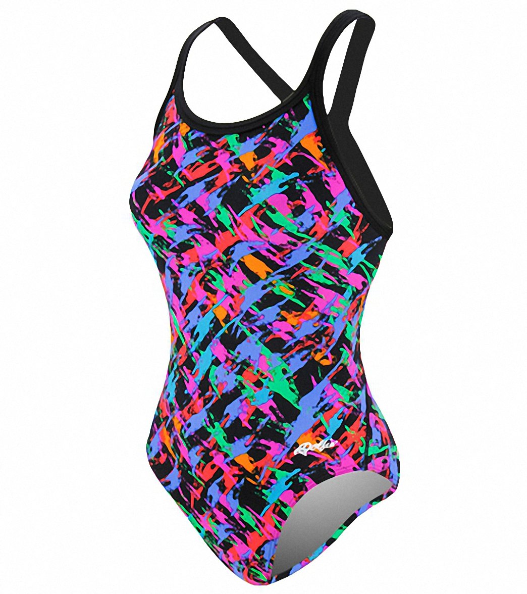 Dolfin Chloroban Rondo DBX Back One Piece Swimsuit at SwimOutlet.com ...