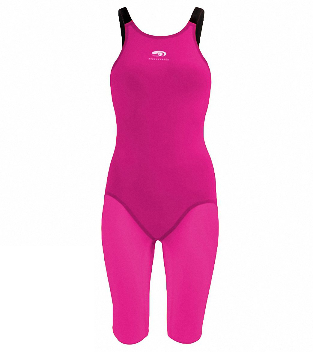 Blueseventy Women's Nero Tx Color Kneeskin Tech Suit Swimsuit - Pink 34 - Swimoutlet.com