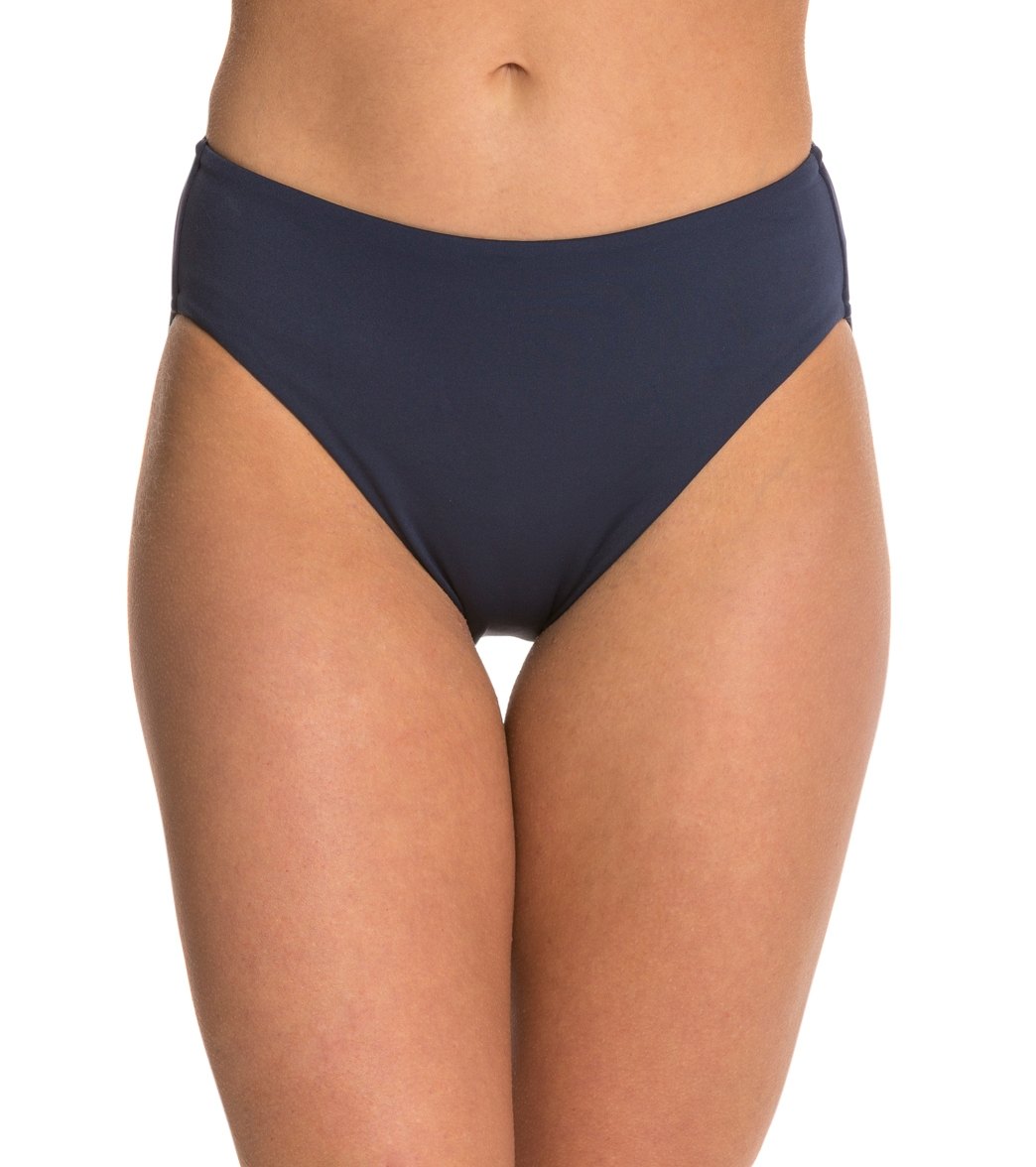 cinched bathing suit bottoms