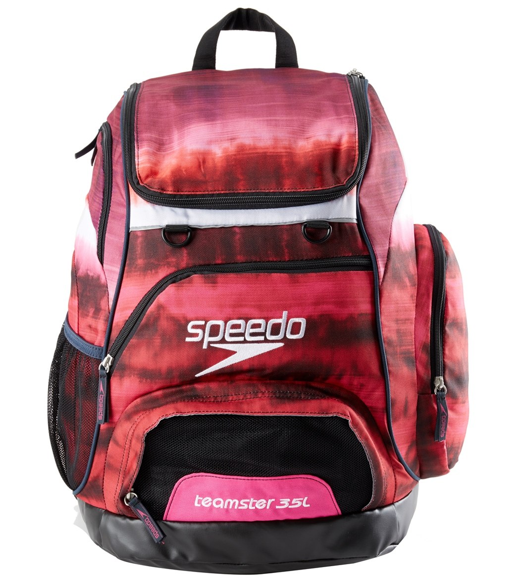 Speedo Large 35L Teamster Backpack - Tie Dye Pink - Swimoutlet.com