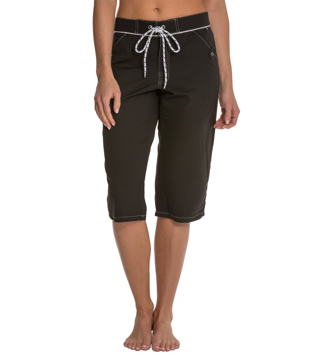 Nautica Signature Convertible Capri Pant at SwimOutlet.com - Free Shipping