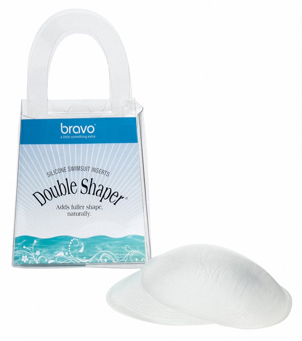 Bravo Clear Silicone Double Shaper Inserts - - Swimoutlet.com