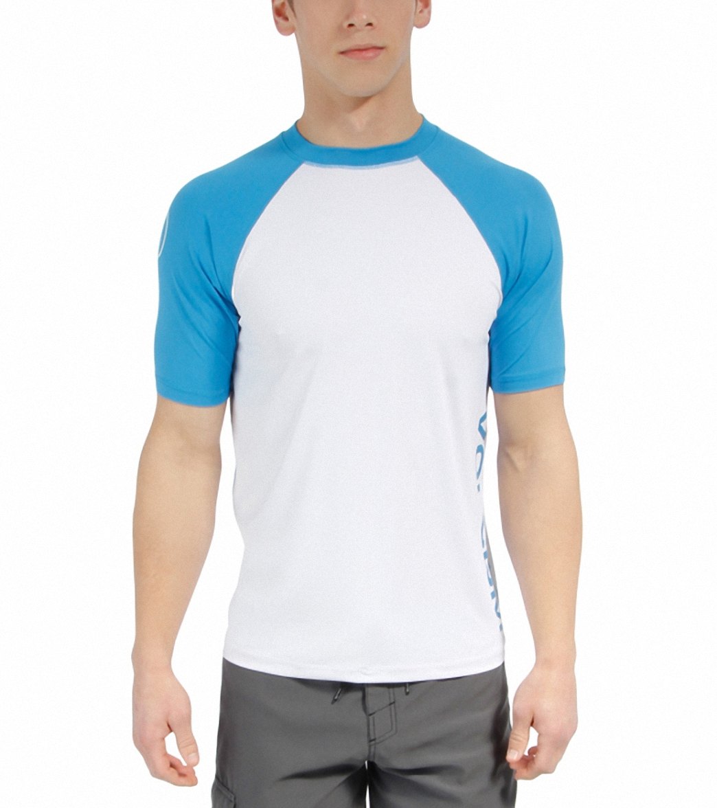 Men's Colorblock Short Sleeve Rashguard at