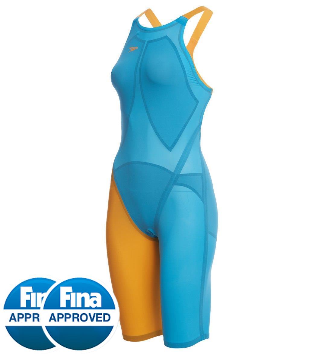 Speedo Women's LZR Racer Elite 2 Comfort Strap Kneeskin Tech Suit