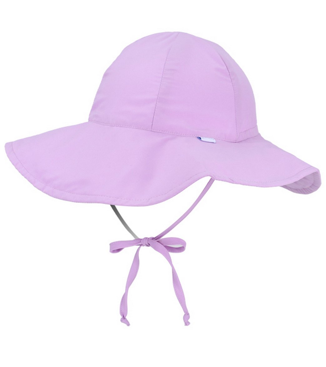 I Play. By Green Sprouts Solid Brim Sun Protection Hat Baby - Lavender 2-4 Yrs - Swimoutlet.com
