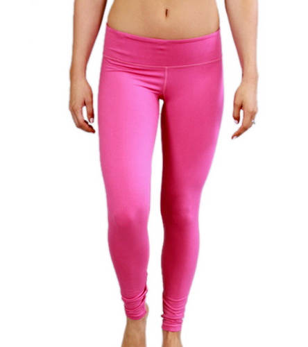Cozy Orange Aquarius Fitted Pants at YogaOutlet.com - Free Shipping