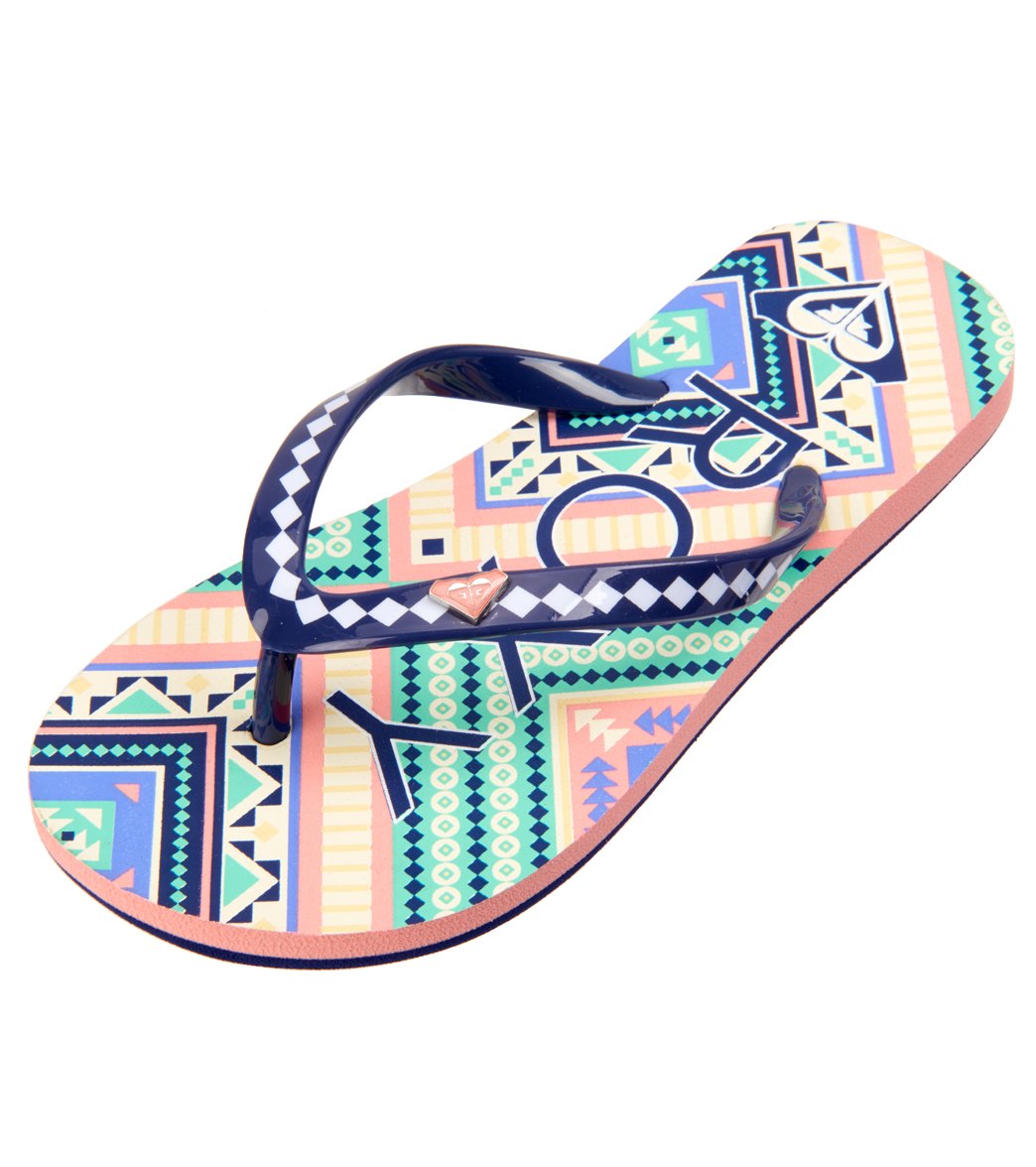 Roxy Girls' Pebbles V Flip Flop at