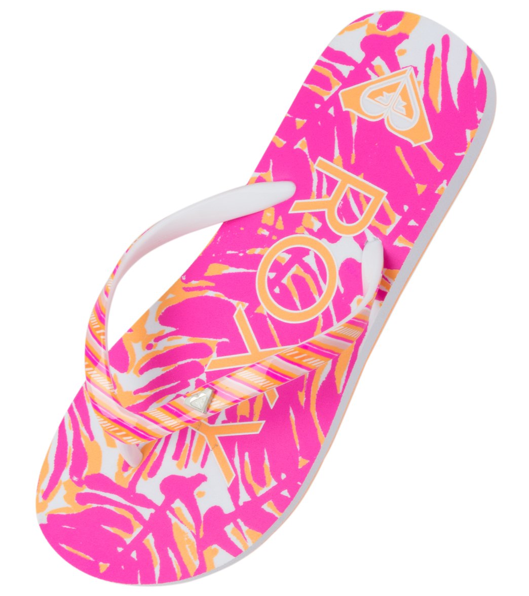 Roxy Girls' Pebbles V Flip Flop at