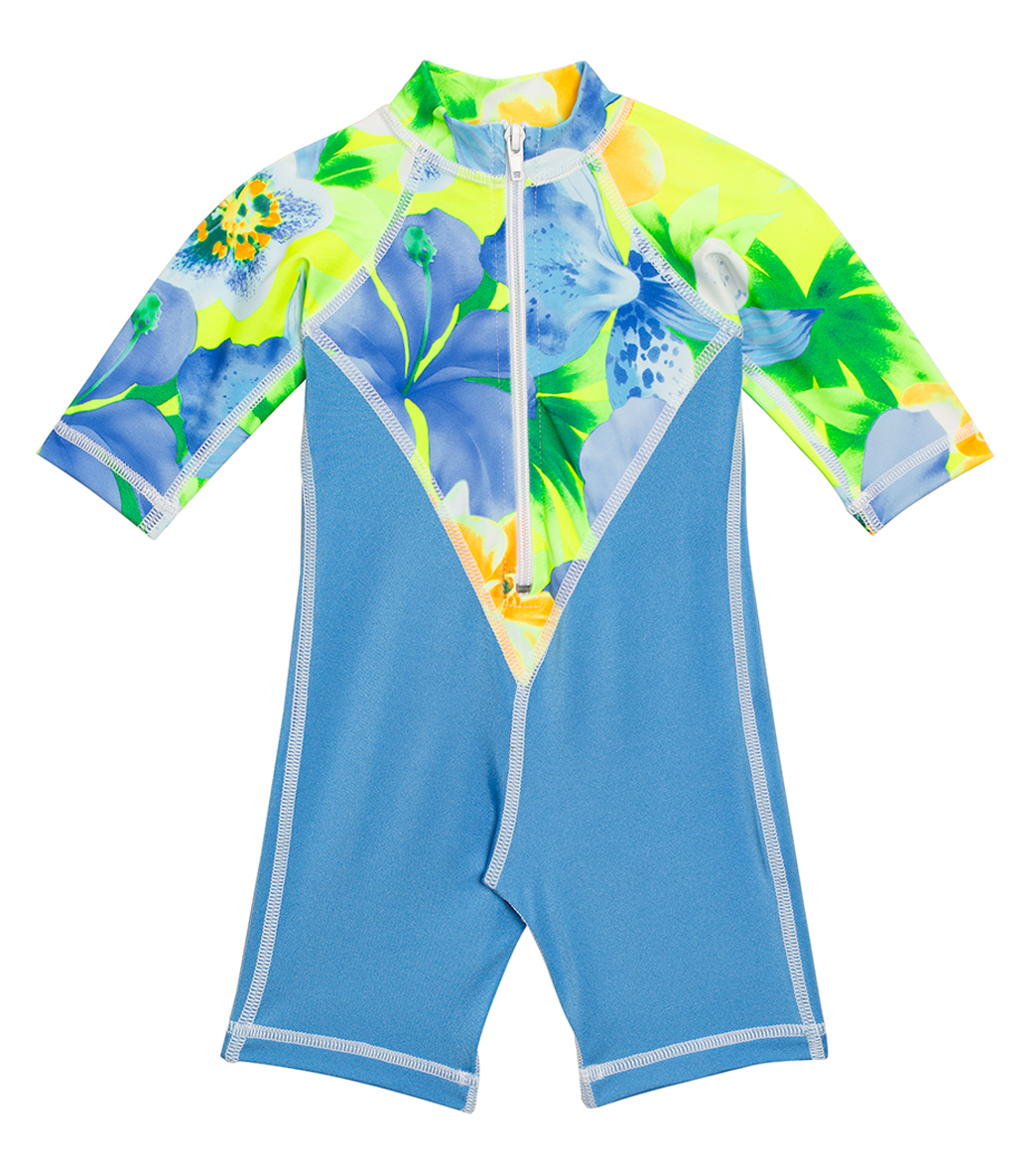 Tidepools Girls' Hanalei Sunrise Uv Suit Baby - Large 12-18 Months Size Large - Swimoutlet.com