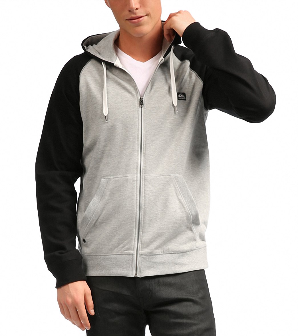 Quiksilver Men's Major Raglan 2 Zip Wetsuit Hoodie at