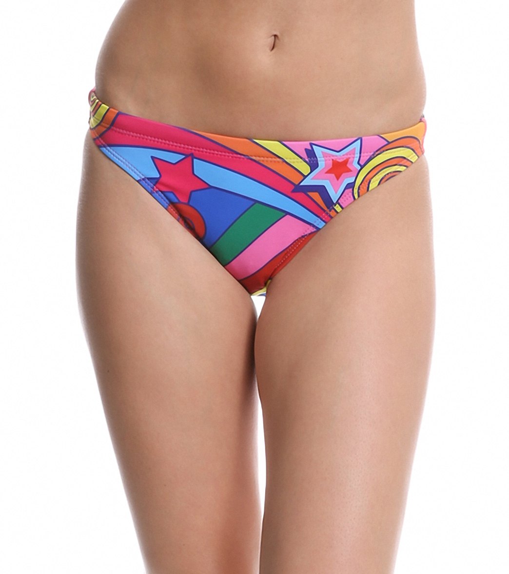 Splish Disco Bikini Swimsuit Bottom - Multi Xl Polyester/Spandex - Swimoutlet.com