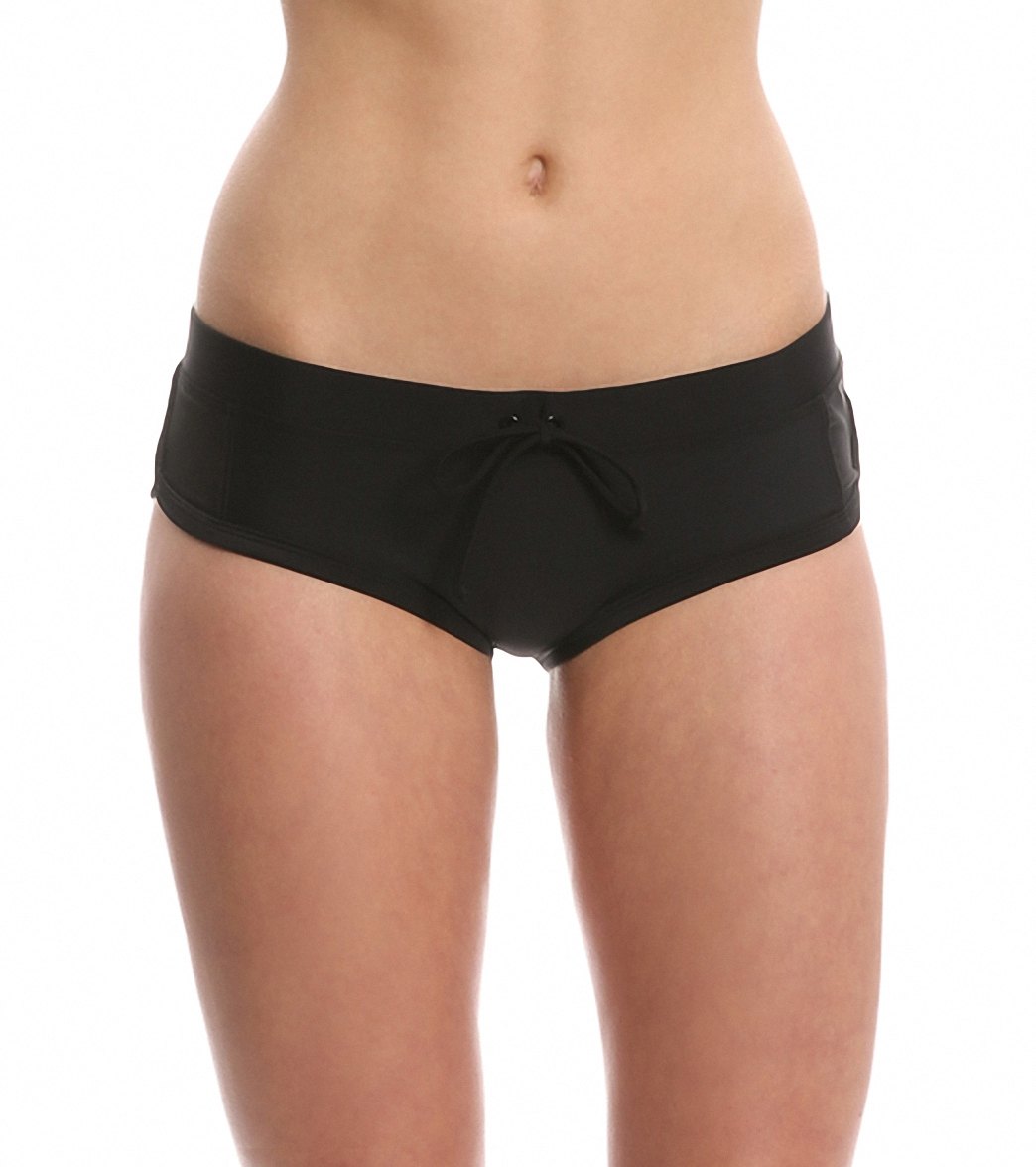 nike boyshort bikini swimsuit bottom