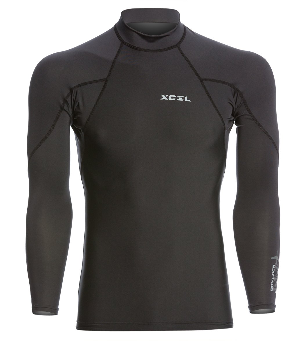 Xcel Men's Drylock Long Sleeve Rashguard at Free Shipping