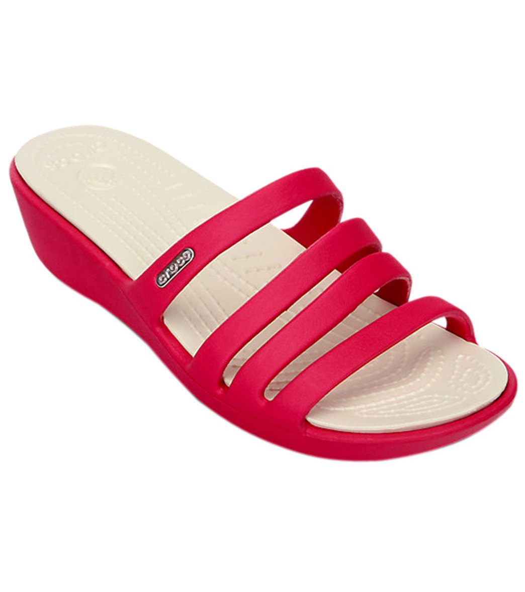 Crocs Women's Rhonda Wedge Sandal at SwimOutlet.com