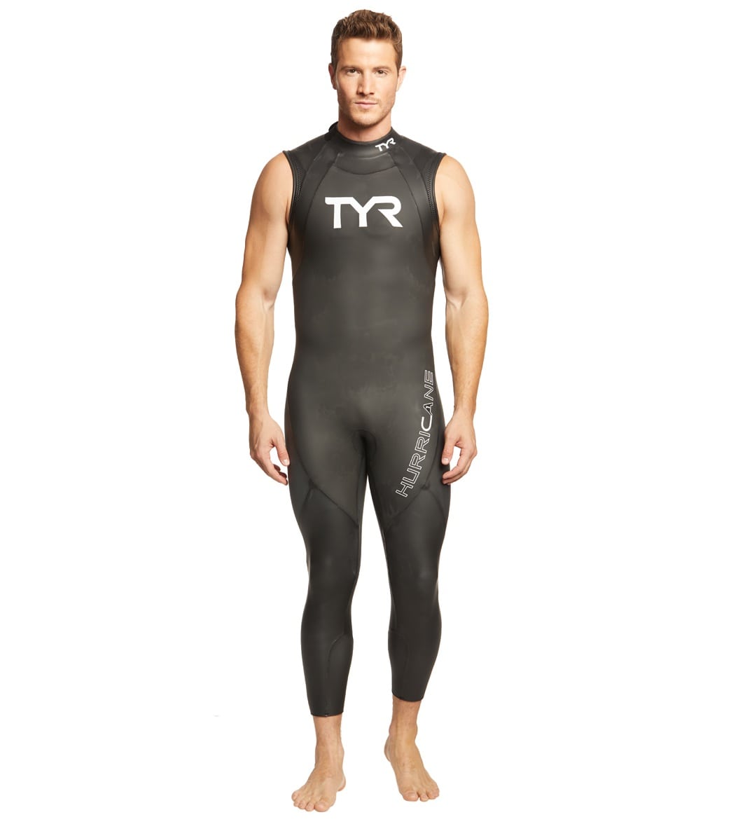 TYR Men's Hurricane Cat 1 Sleeveless Triathlon Wetsuit at SwimOutlet ...