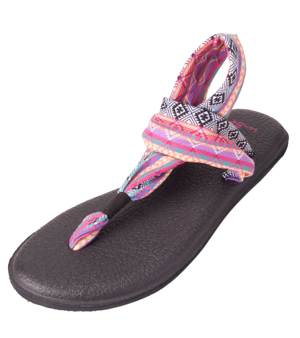 yoga flip flops sanuk