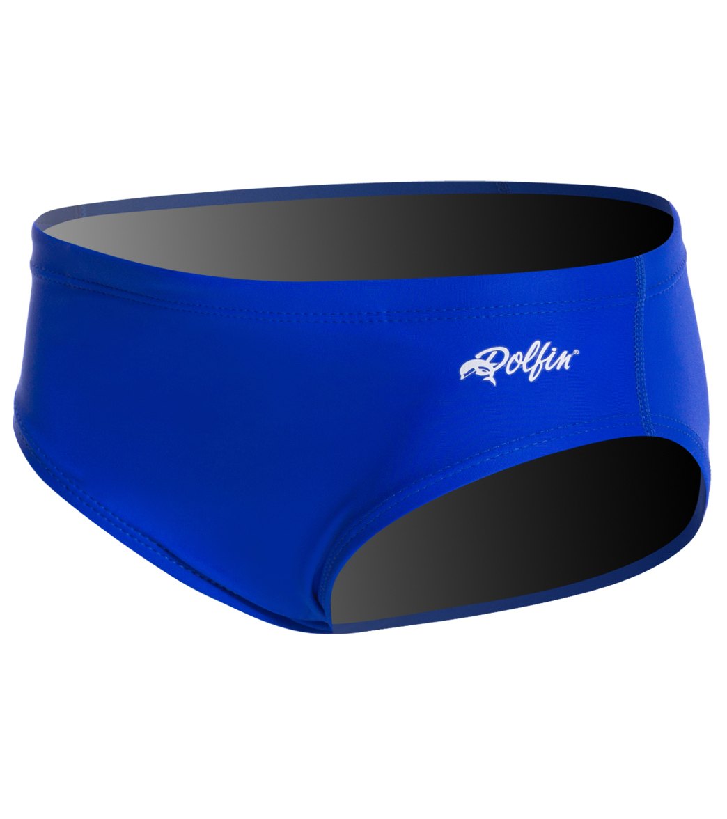 Dolfin Xtra Life Lycra Solid Youth Racer Brief Swimsuit - Royal 24 - Swimoutlet.com