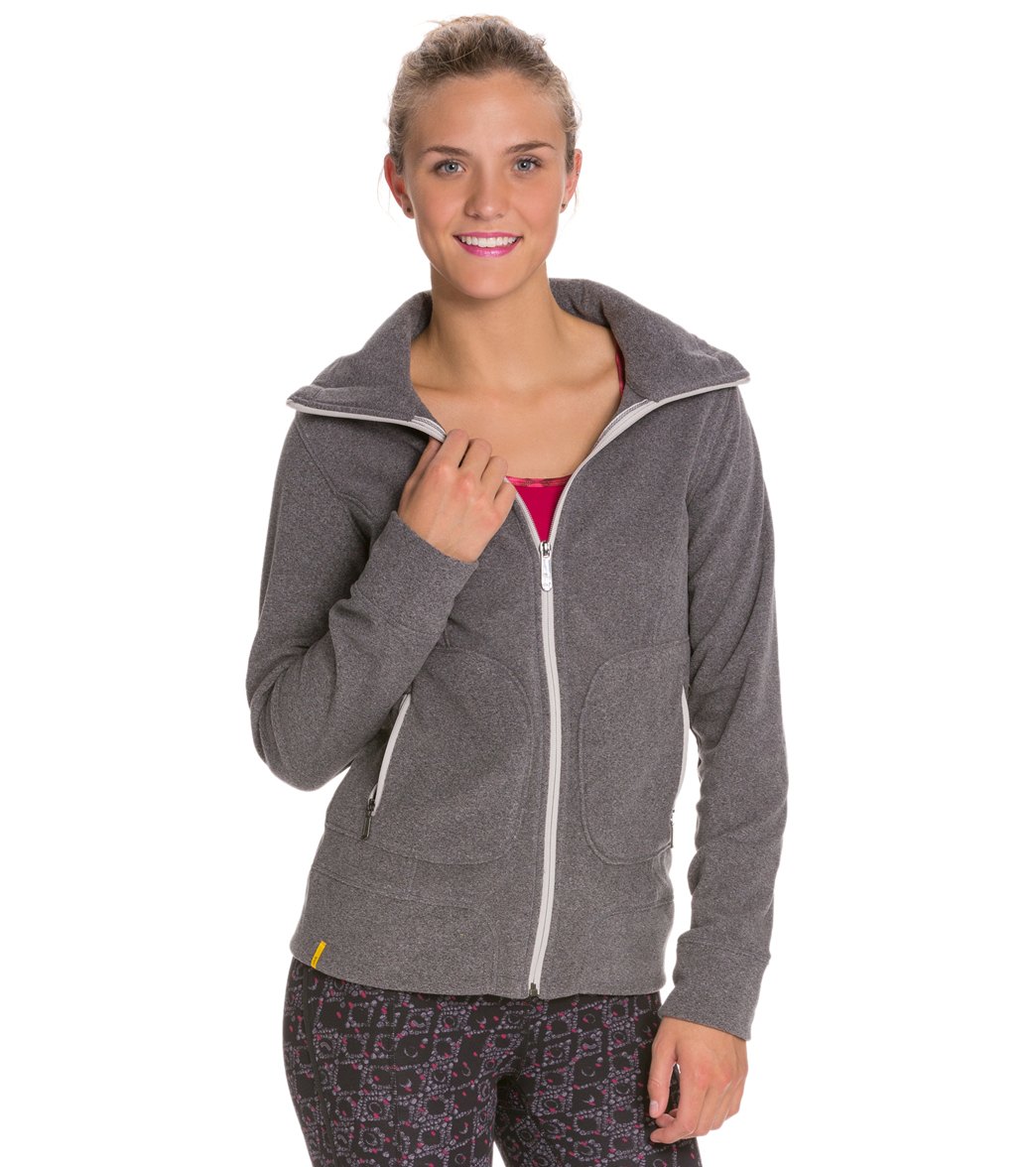 Lole Women's Interest Running Cardigan at SwimOutlet.com - Free Shipping