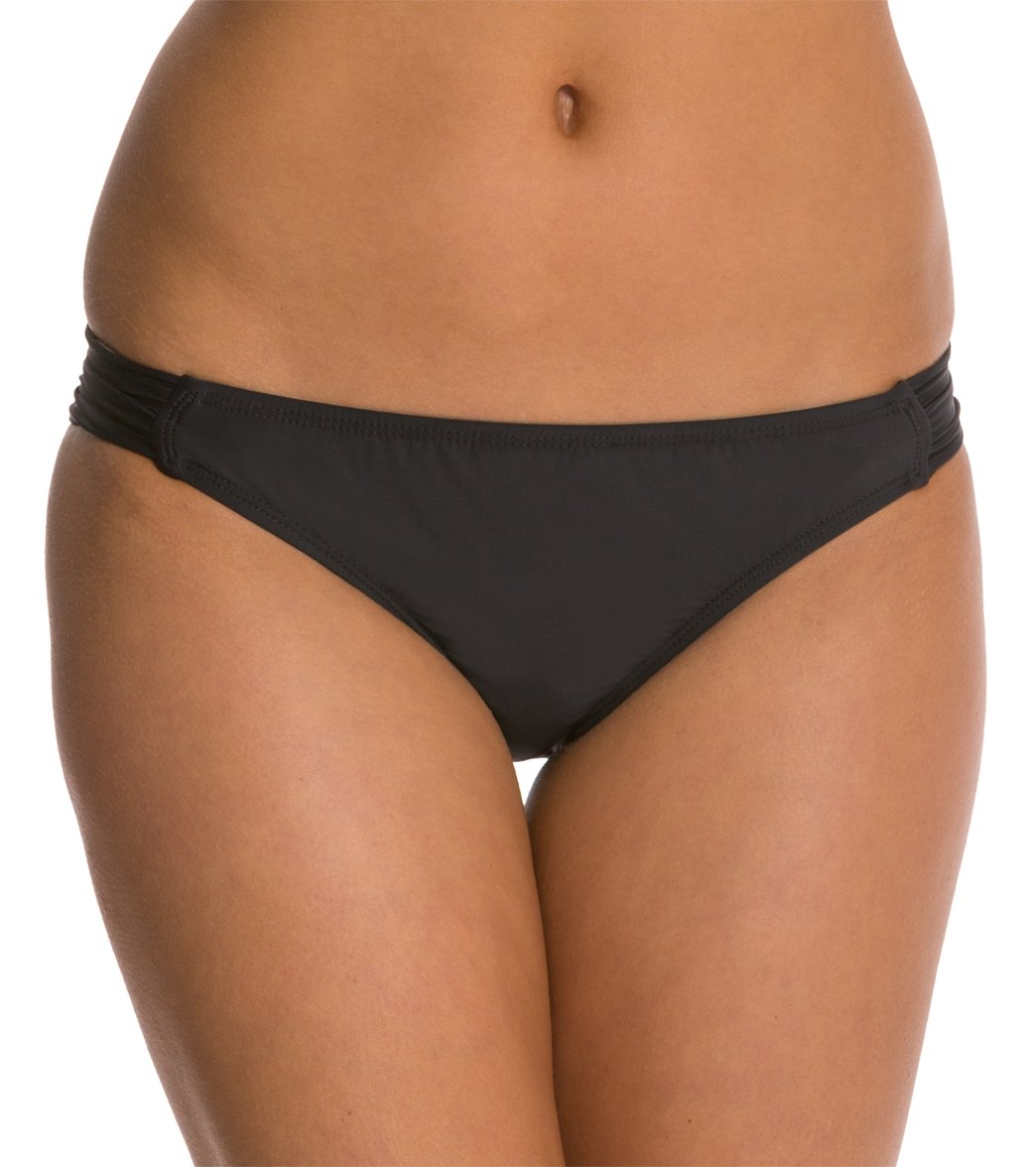 Athena Cabana Solids Tab Side Bikini Bottom