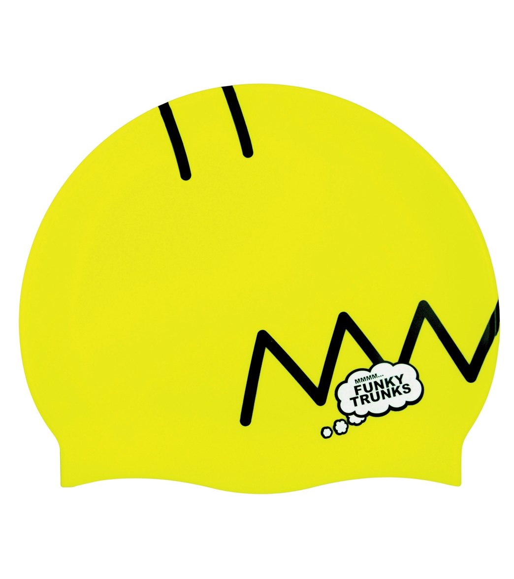 Funky Trunks Homer Head Silicone Swim Cap at