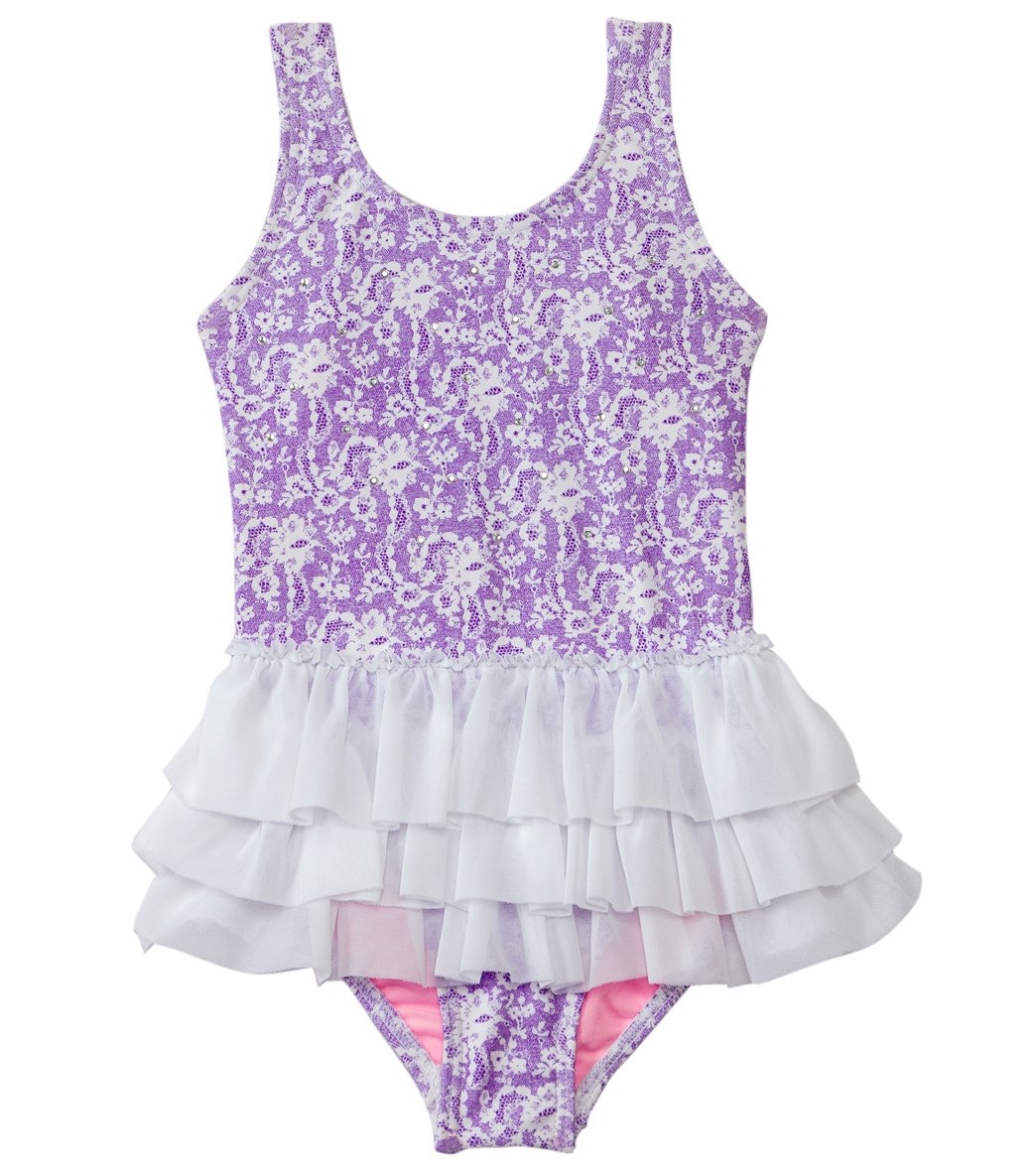 Hula Star Sugar Plum Tutu One Piece (2T-6X) at SwimOutlet.com