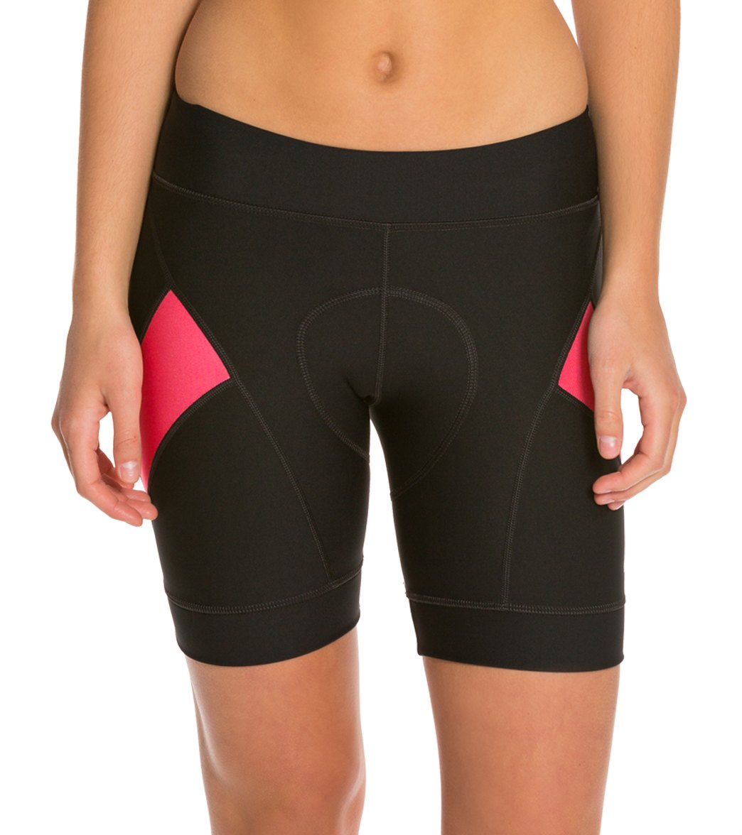 Shebeest Women's Pro Splice Cycling Shorts at SwimOutlet.com - Free ...