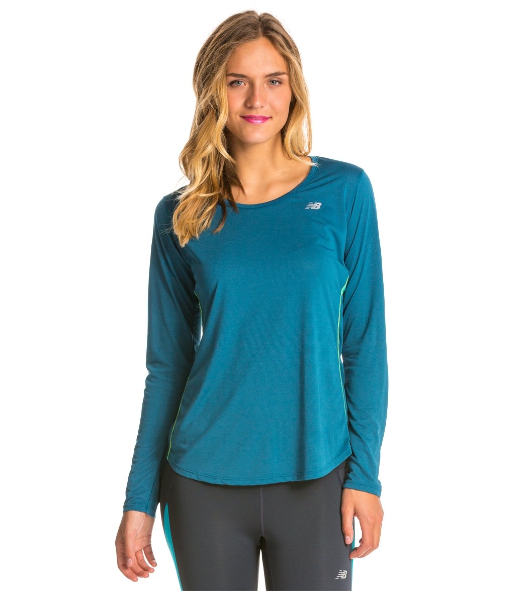 new balance women's long sleeve