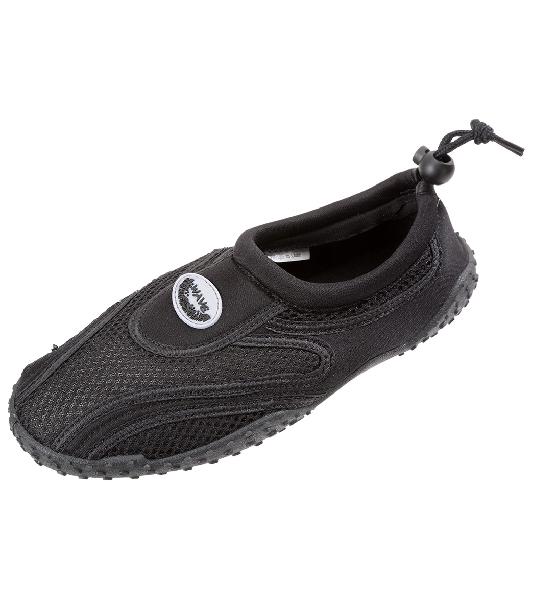 Easy Usa Black Women's Water Shoes - 6 - Swimoutlet.com