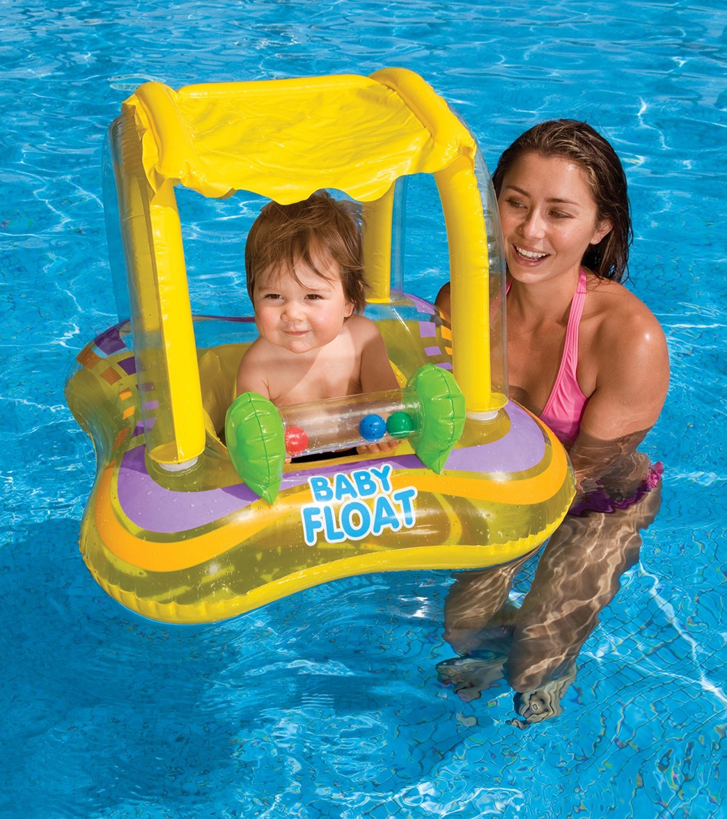 Intex Kiddie Float - Yellow - Swimoutlet.com