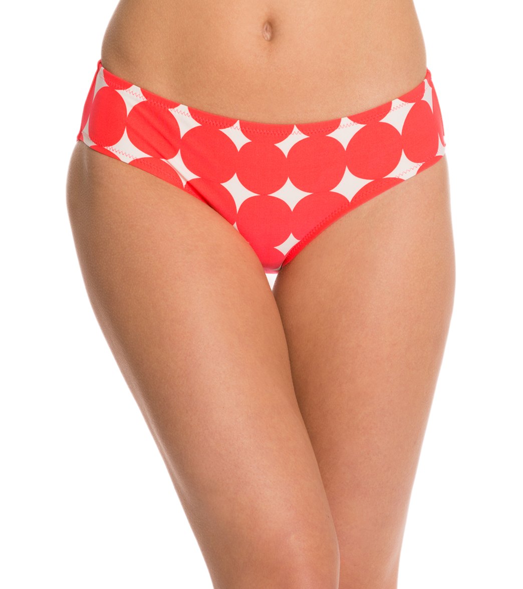 Kate Spade New York Marmount Hipster Bikini Bottom - Geranium Large - Swimoutlet.com