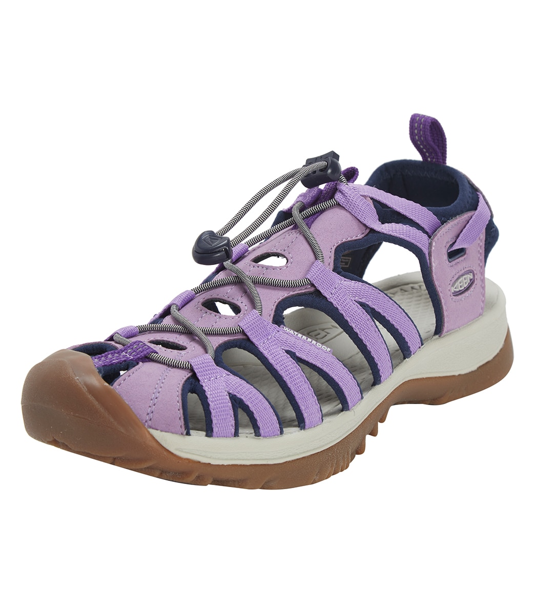 Keen Women's Whisper Water Shoes - Chalk Violet/English Lavender 10 - Swimoutlet.com