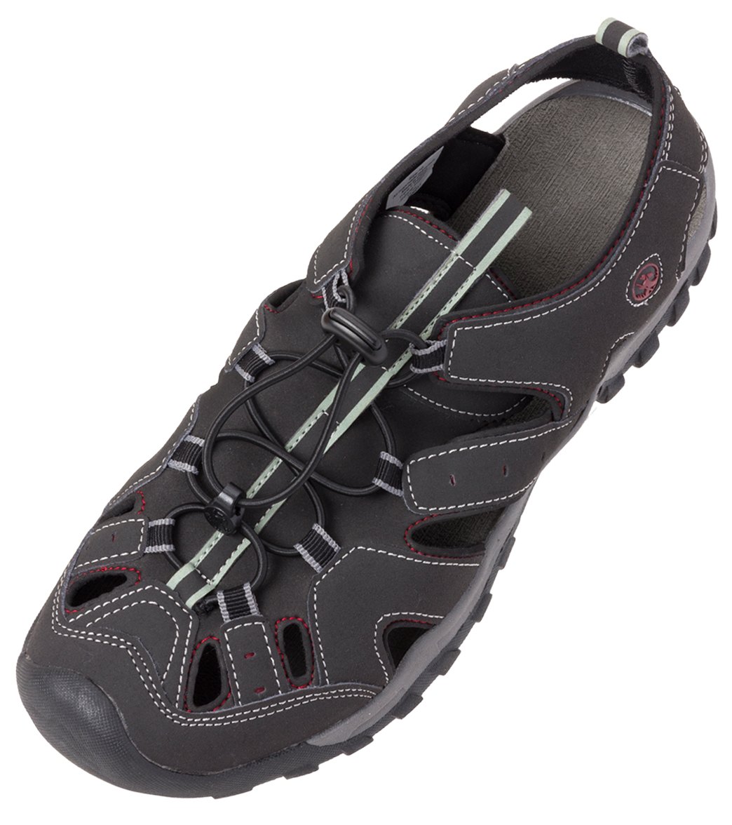 Northside Men's Burke Ii Water Shoes - Black/Red 8 - Swimoutlet.com