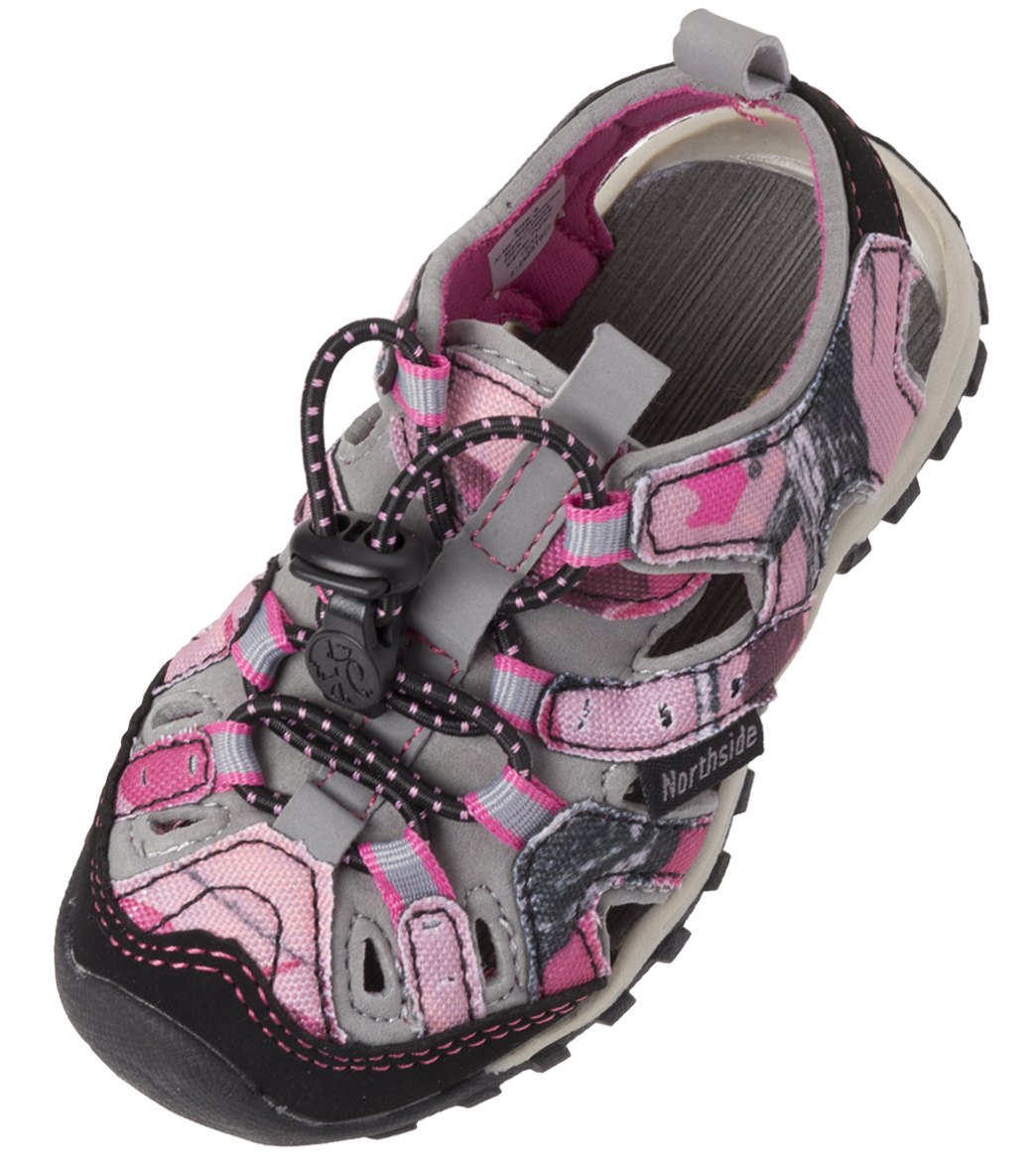 Northside Girls' Burke Ii Water Shoes - Pink Camo 10 Faux-Suede - Swimoutlet.com