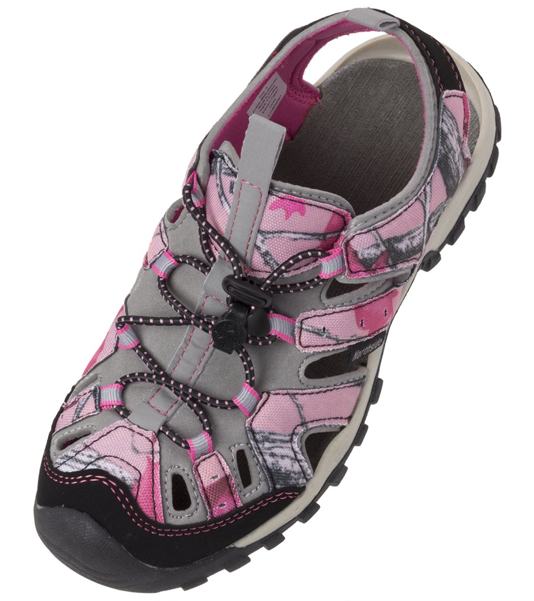Northside Girls' Burke Ii Water Shoes - Pink Camo 13 Faux-Suede - Swimoutlet.com