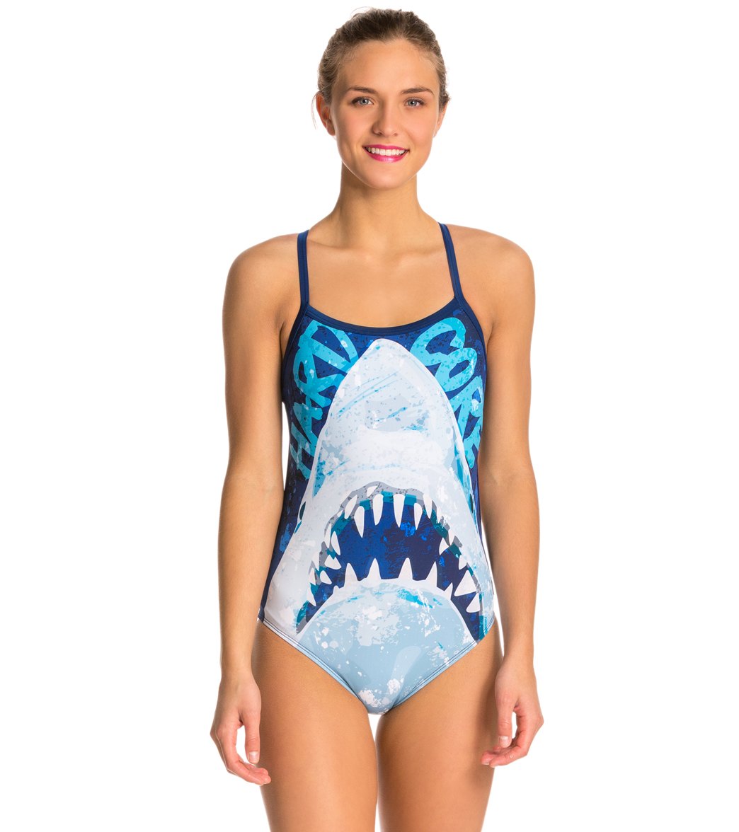 shark bathing suit womens