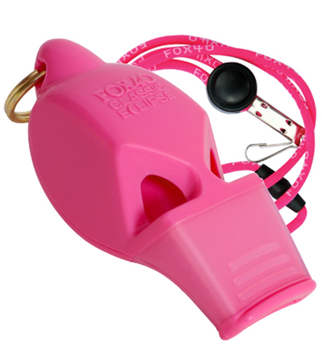 Fox 40 Classic Eclipse Lifeguard Whistle with Lanyard at SwimOutlet.com