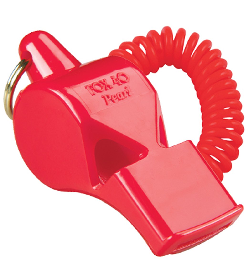 Fox 40 Pearl Lifeguard Whistle with Flex Coil at SwimOutlet.com