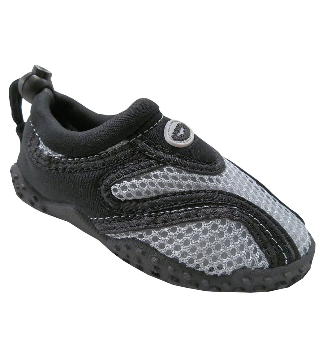 Easy Usa Kids' Water Shoes - Black/Grey 1 - Swimoutlet.com