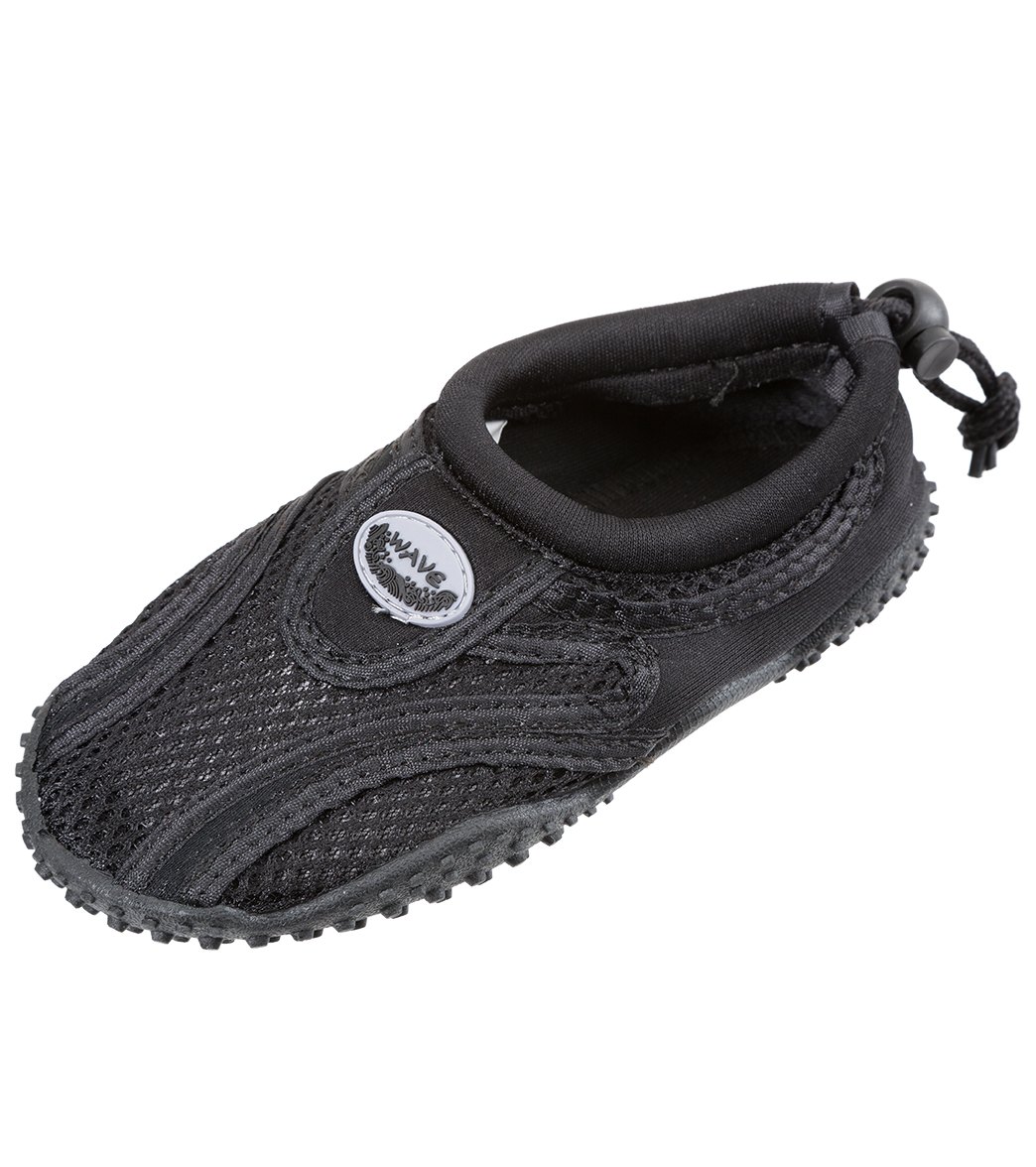 Easy Usa Kids' Water Shoes - Black 11 - Swimoutlet.com