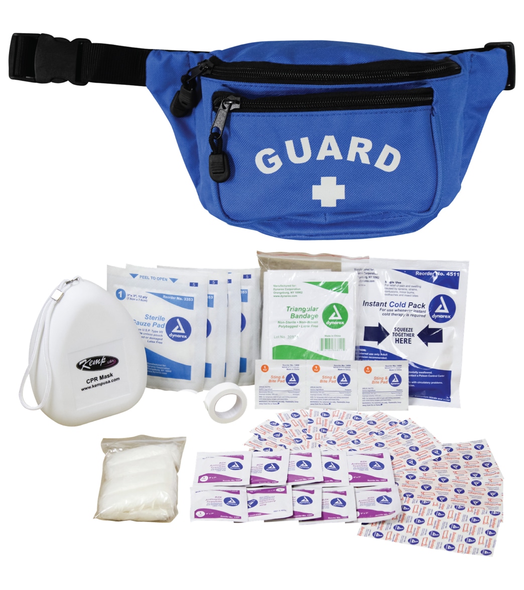 Kemp Guard First Aid Hip Pack - Royal Blue - Swimoutlet.com