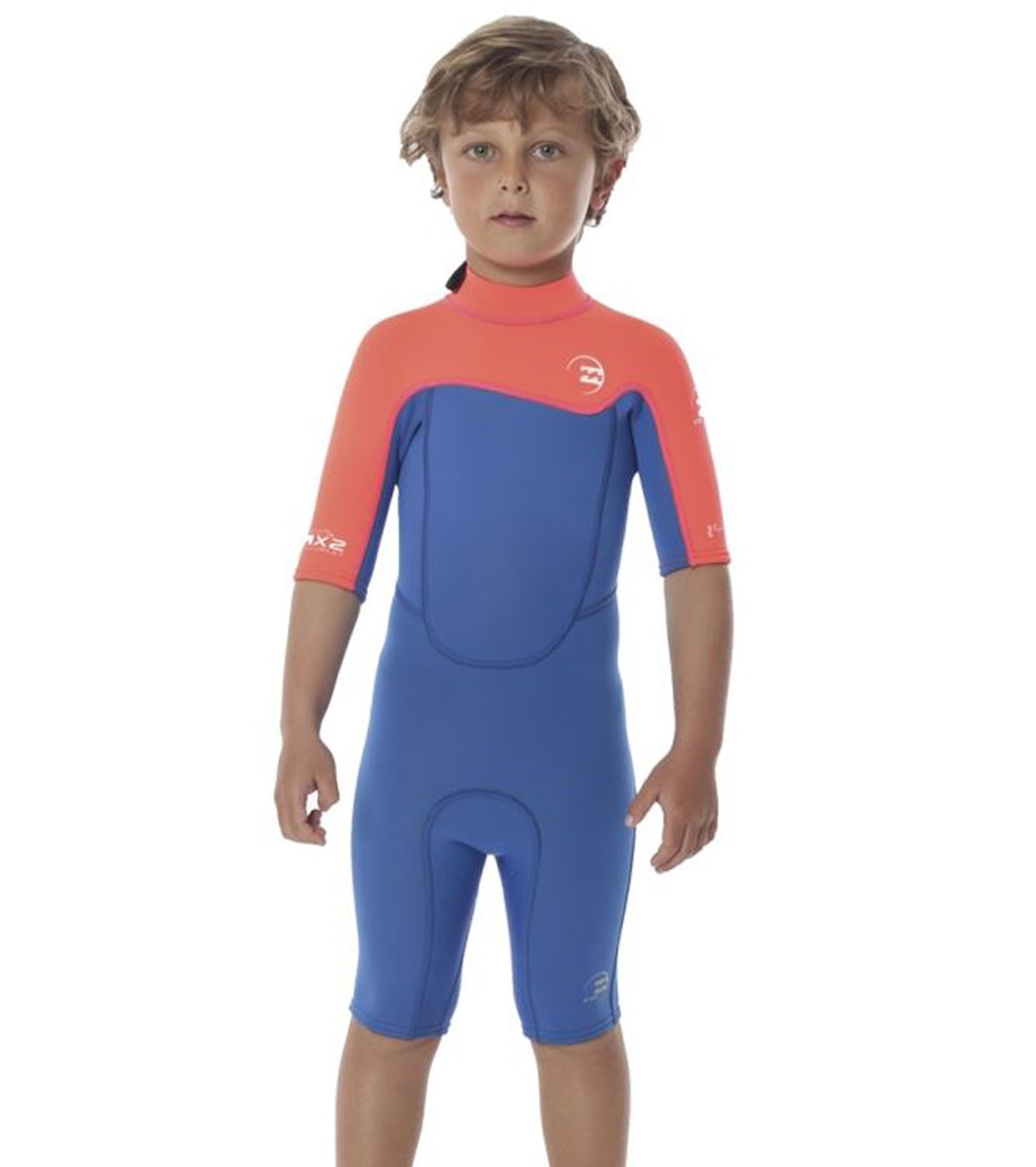 Billabong Toddler Boys' 2MM Foil Back Zip Spring Suit Wetsuit at ...