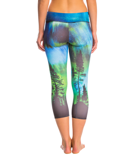 Onzie Graphic Yoga Capri Leggings At Free Shipping