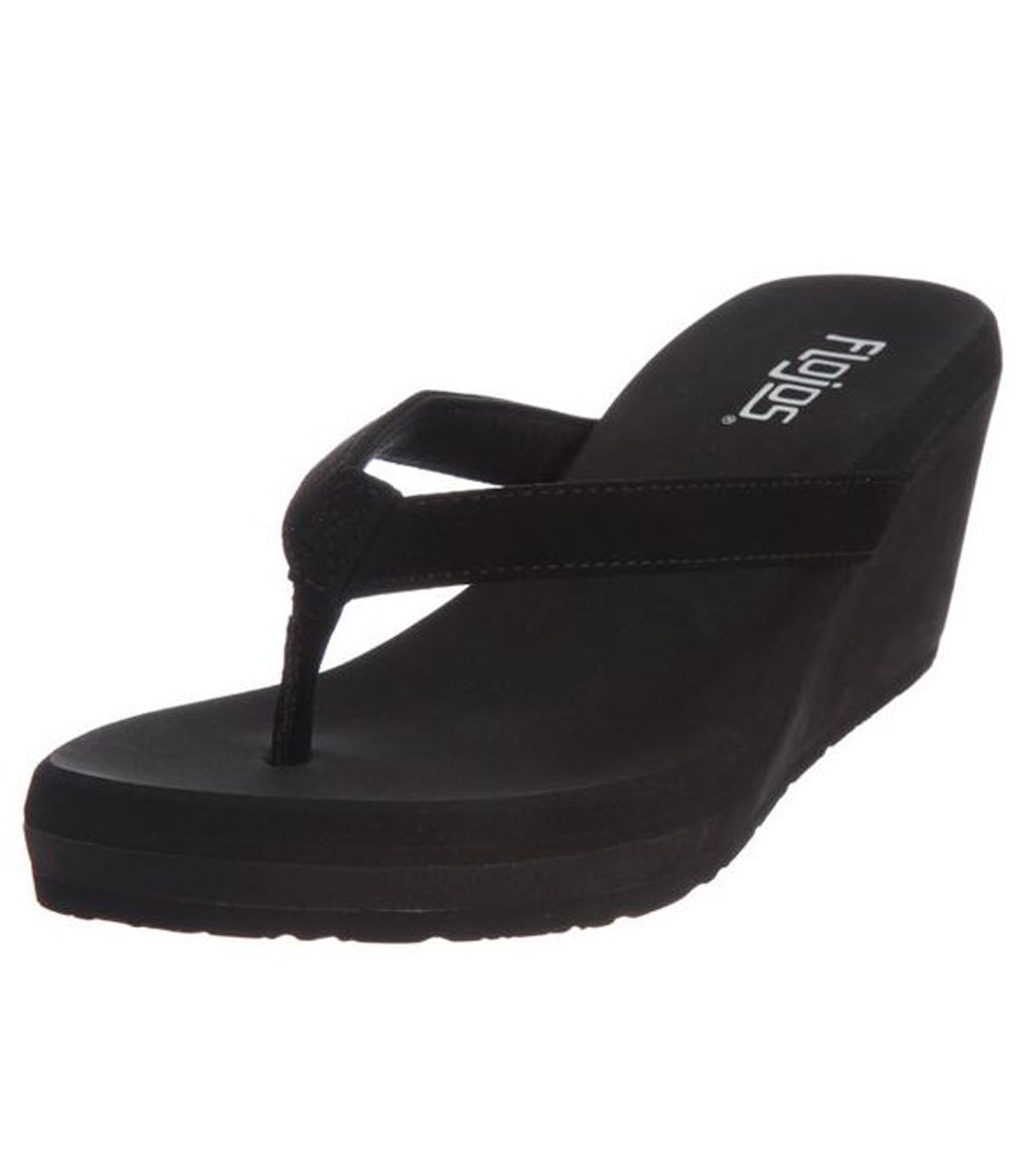 flojos wedge flip flops