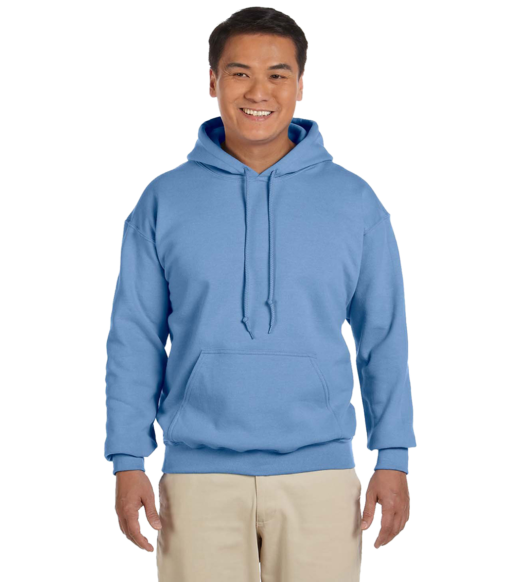 Men's Heavy Blend Hooded Sweatshirt - Carolina Blue Small Cotton/Polyester - Swimoutlet.com