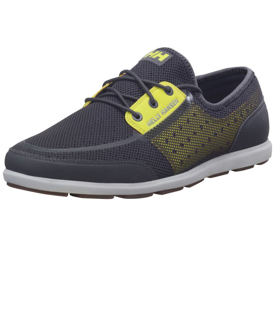 Helly Hansen Men's Trysail Water Shoes - Ebony/Wasabi 7 - Swimoutlet.com