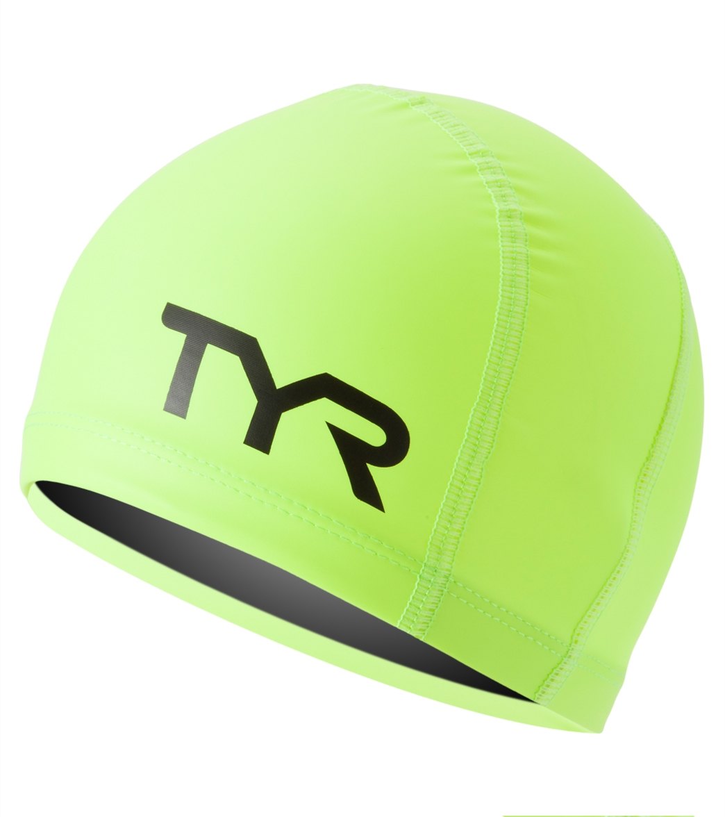 TYR Junior HIVIS Warmwear Active Swim Cap at