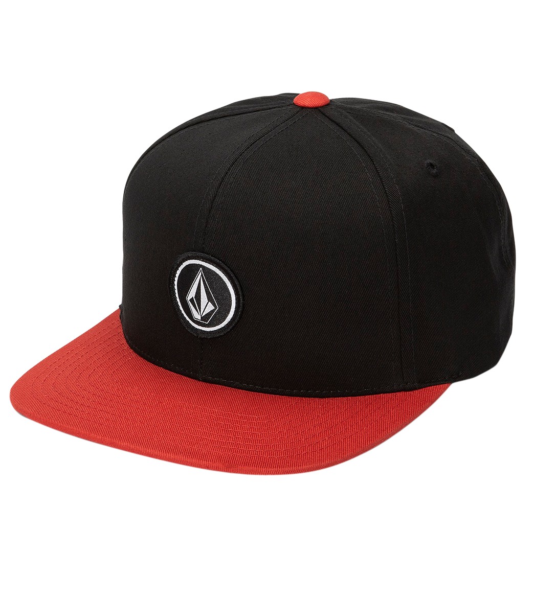 volcom quarter twill snapback cap