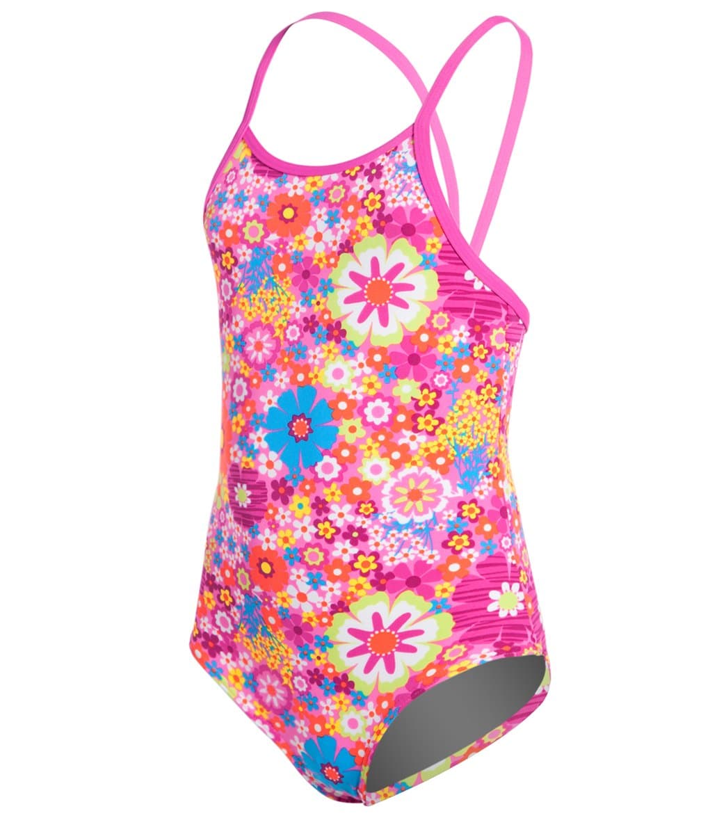 Funkita Flower Power Toddlers' One Piece Swimsuit (1T-6T) at SwimOutlet.com