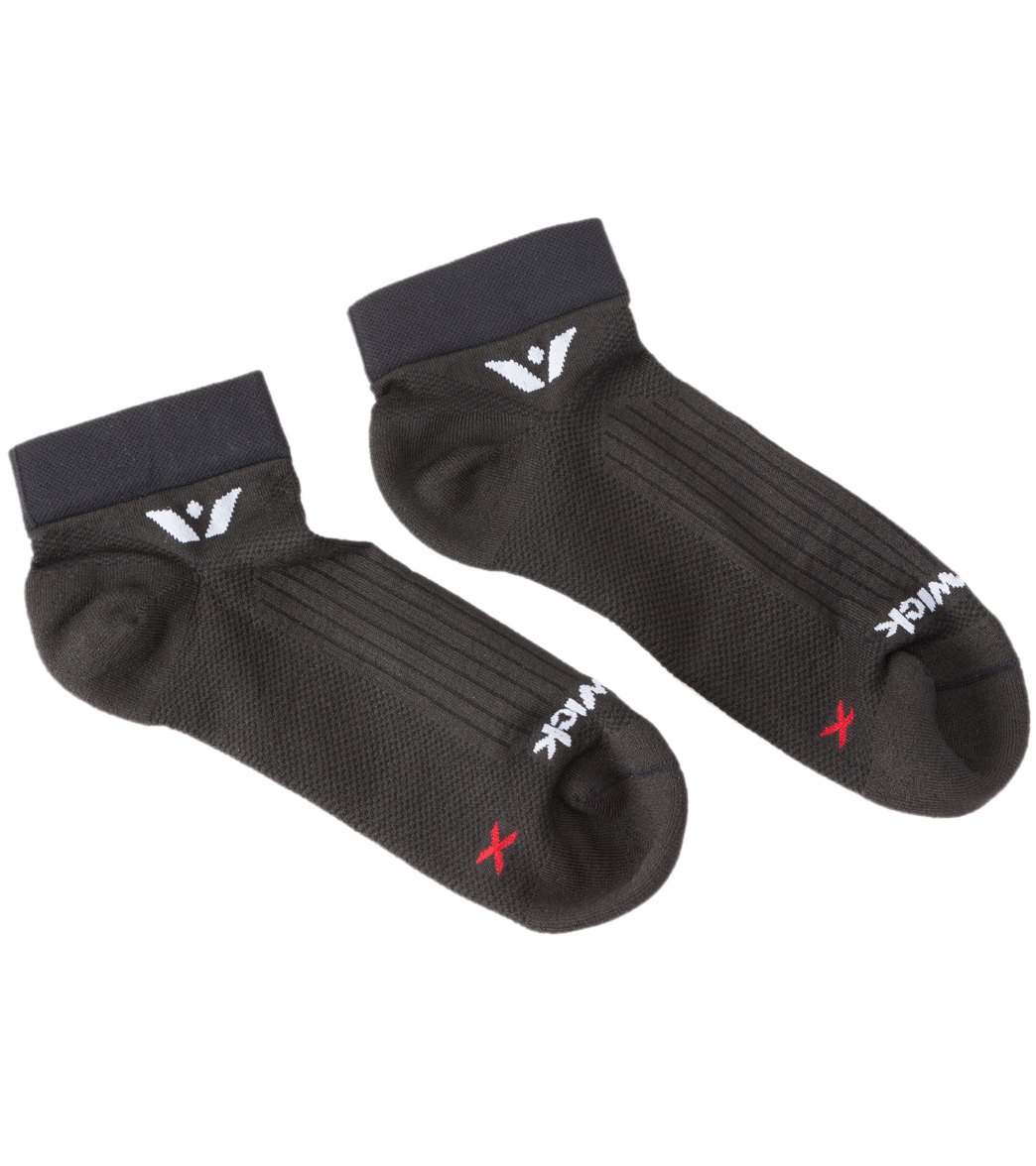 Swiftwick Aspire One Run Socks - Black Medium - Swimoutlet.com